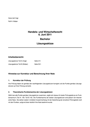 HaWi Prüfung 2011 Musterlösung