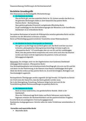Einführung in die Rechtswissenschaft