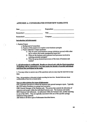 Martin 2002 interview guide