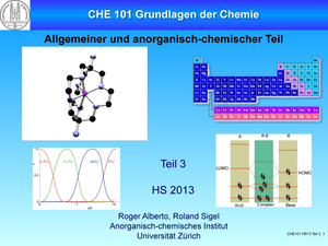 CHE101 HS2013: Teil 3