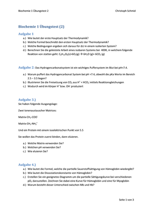 Übungstest 2 Fragen