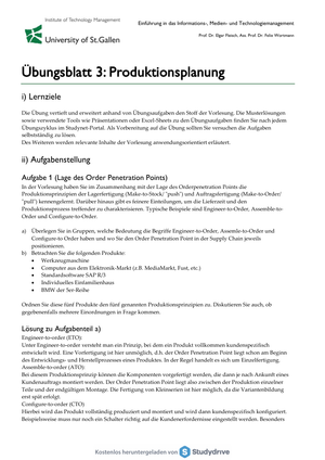 IMT Übung 3 (inklu Musterlösung)
