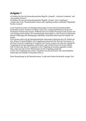 Repetitionsprüfung HS20