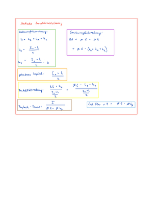 Formeln Banking and Finance