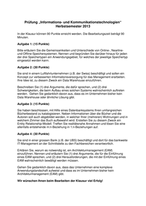 IKT Prüfung HS13