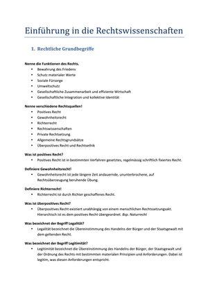 alle KK-Karten mit Definitionen und Beispiele