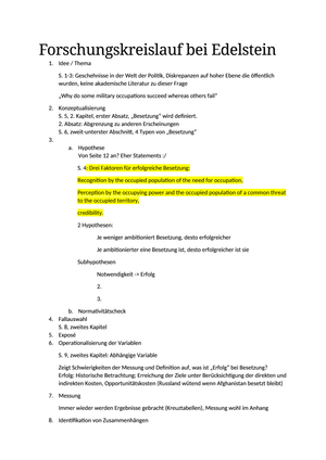 Methoden II Forschungskreislauf Edelstein ZSF