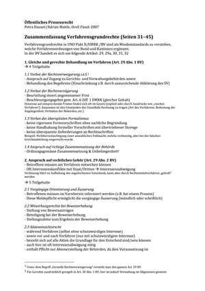ZF Öff. Prozessrecht 1