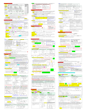 Forschungsmethoden Formelblatt