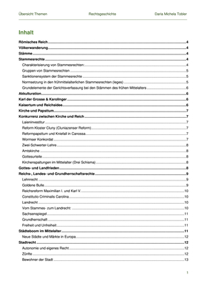 RG Zusammenfassung (Thier/Liebrecht)
