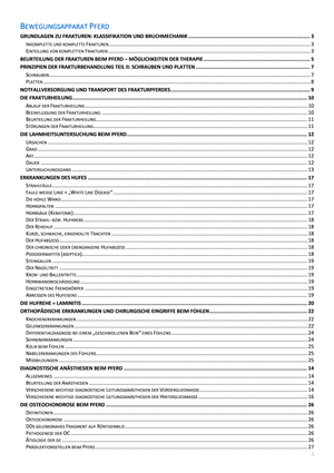 Pfd Bewegungsapparat