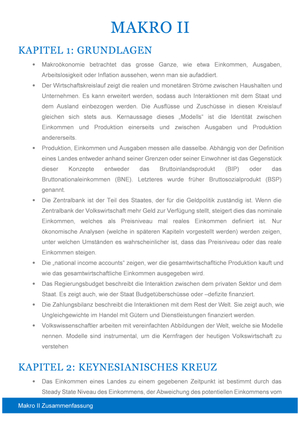 Zusammenfassung vom Buch