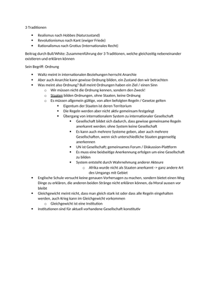 Zusammenfassung Englische Schule