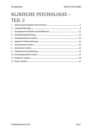 Prüfungsfragen_Klinische Psychologie 2