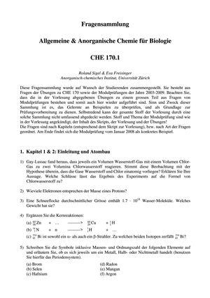 Fragensammlung und Beispielsprüfung