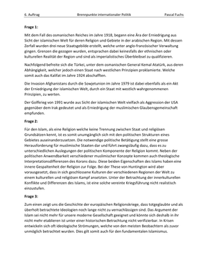 Lösung Auftrag 6