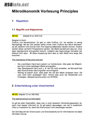 Mikro Zusammenfassung