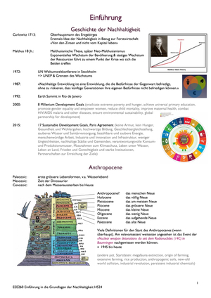 ZF Grundlagen der Nachhaltigkeit