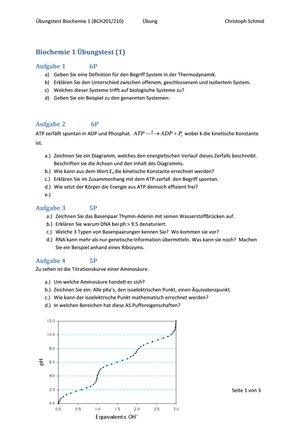 Übungstest 1 Fragen