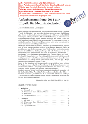 Physik Aufgabensammlung