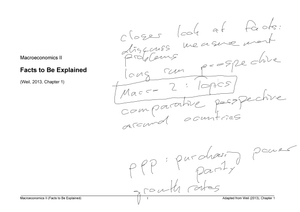 macroeconomics 2: every lectures and turtorials