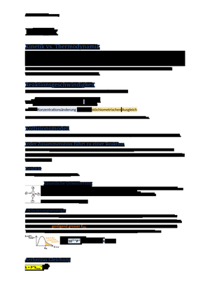 CHE 102 Zusammenfassung Teil AC