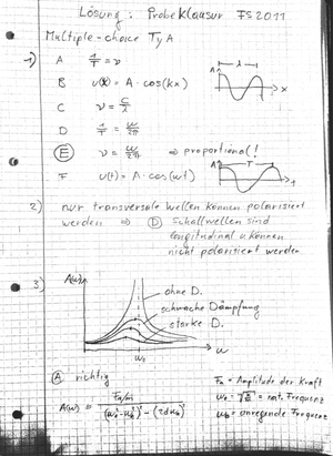 PHY127_2011 Prüfungslösung