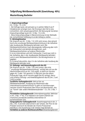 HaWi Prüfung Heinemann 2009 Musterlösung