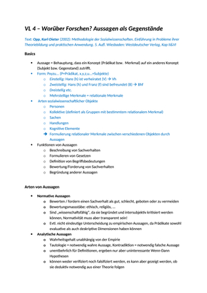 Methoden II ZSF Paper Vorlesung 4