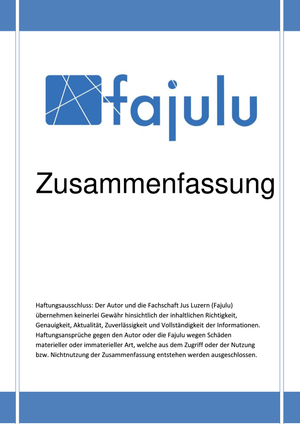 OR II Zusammenfassung FS16