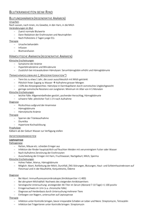 Blutkrankheiten Rd