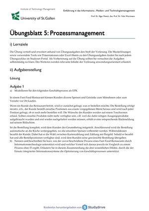 IMT Übung 5 (inklu Musterlösung)