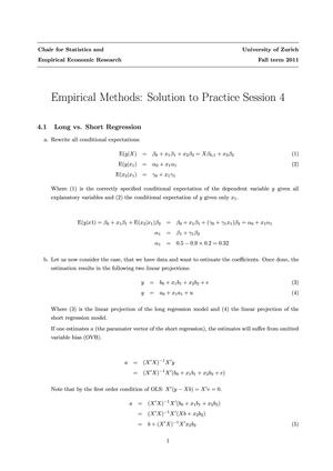 Empirical Methods HS11 Übung 4 Lösung