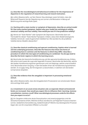 BIO342 Prüfung FS20