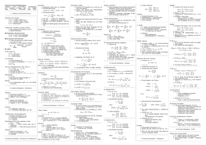 TOP! EWF Formelsammlung - blanko