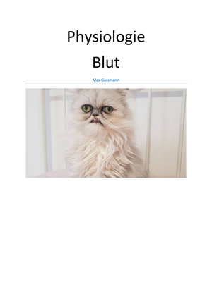 Physiologie Blut Gassman