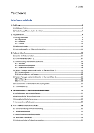 ZF Testtheorie HS 23