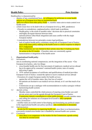 ZSF Kotzian Health Policy (VL7)