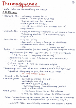 CHE 154 Zusammenfassung