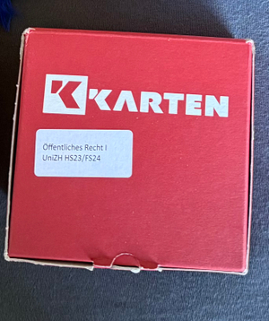 Öffentliches Recht I UniZH HS23/FS24 Karteikarten
