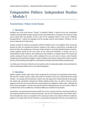 CP Tutorials Answers 1