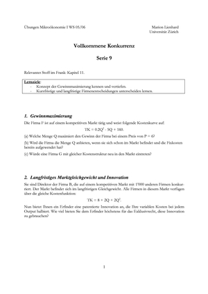 Mikro I HS05: Übung 9