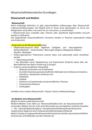 Wissenschaftstheorie - Rogler