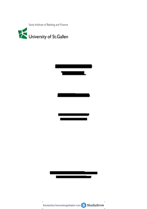 Lösung Finance Tutorials
