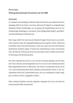 IPR Prüfung 2008 Musterlösung