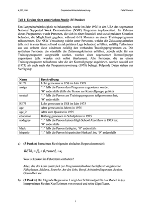 Empirische Wirtschaftsforschung
