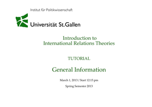 IRT: Tutorial 1 Intro