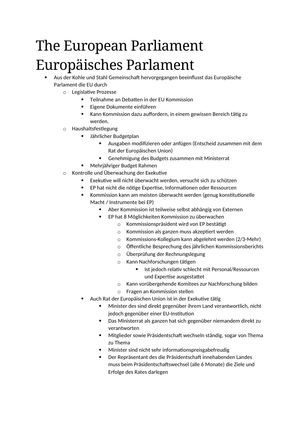 ZSF Chapter 11 - The European Parliament
