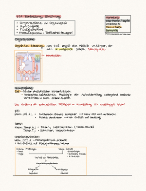 BME111 Einführung in die Biomedizin Zusammenfassung