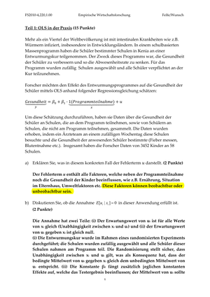 Empirische Wirtschaftsforschung